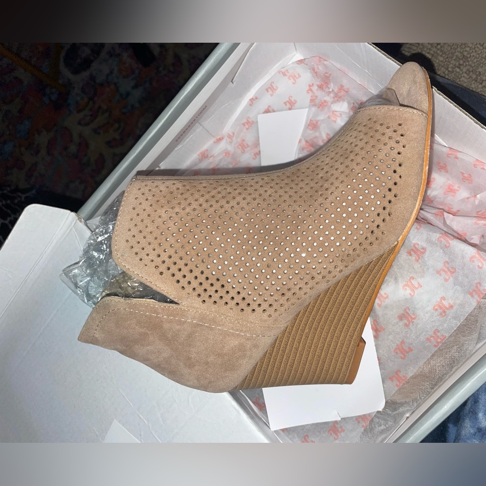 Andies Taupe Boots
